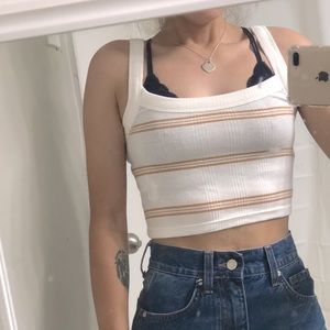 Ribbed Cami croptop